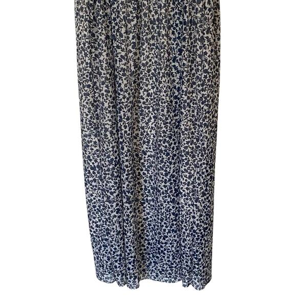 BAUM UND PFERDGARTEN Judith Floral Print Smocked Midi Dress Ink Blue, Medium - Picture 10 of 16